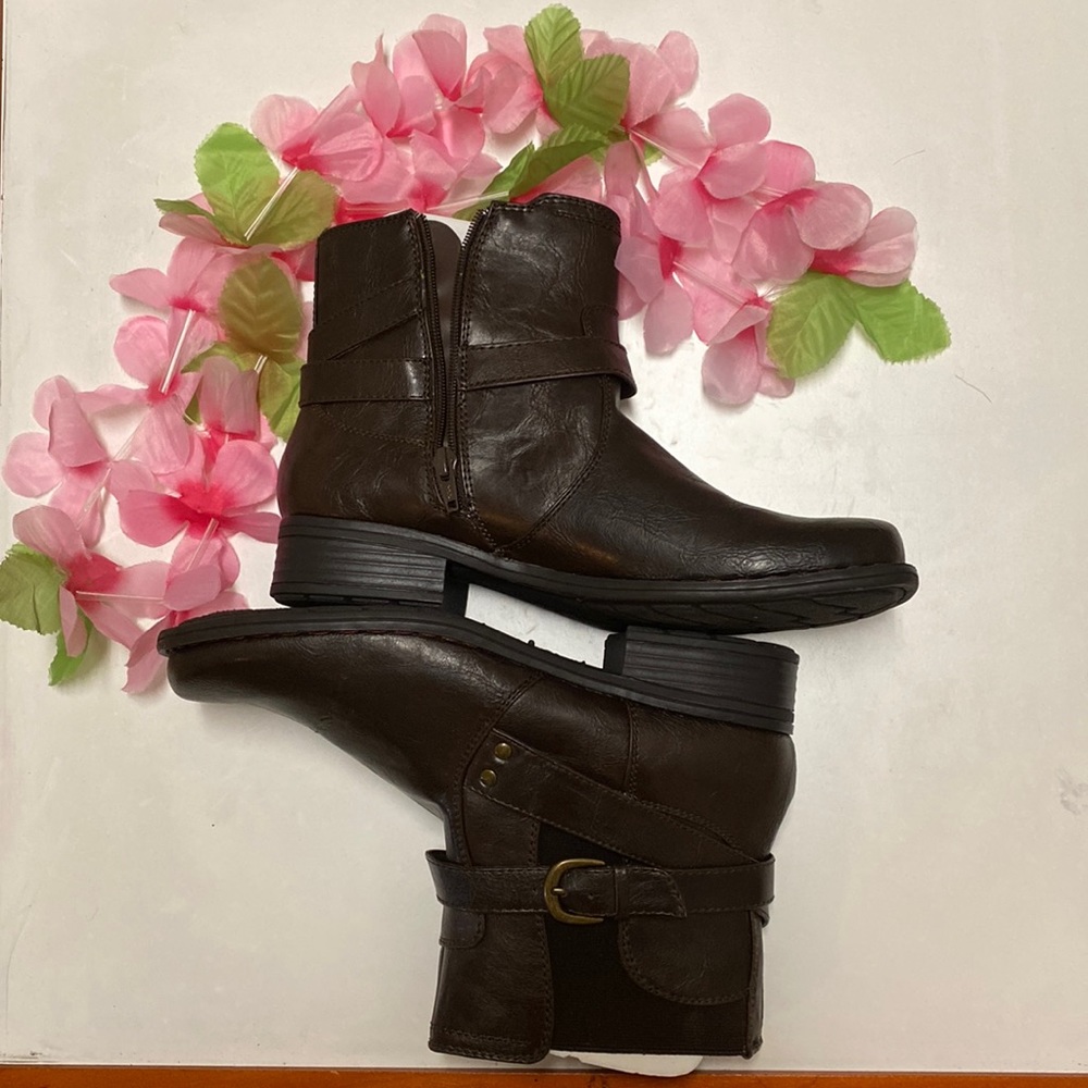 Kim Rogers Brown Ankle Boots